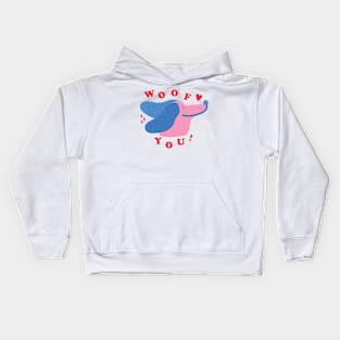 Woof You! Kids Hoodie